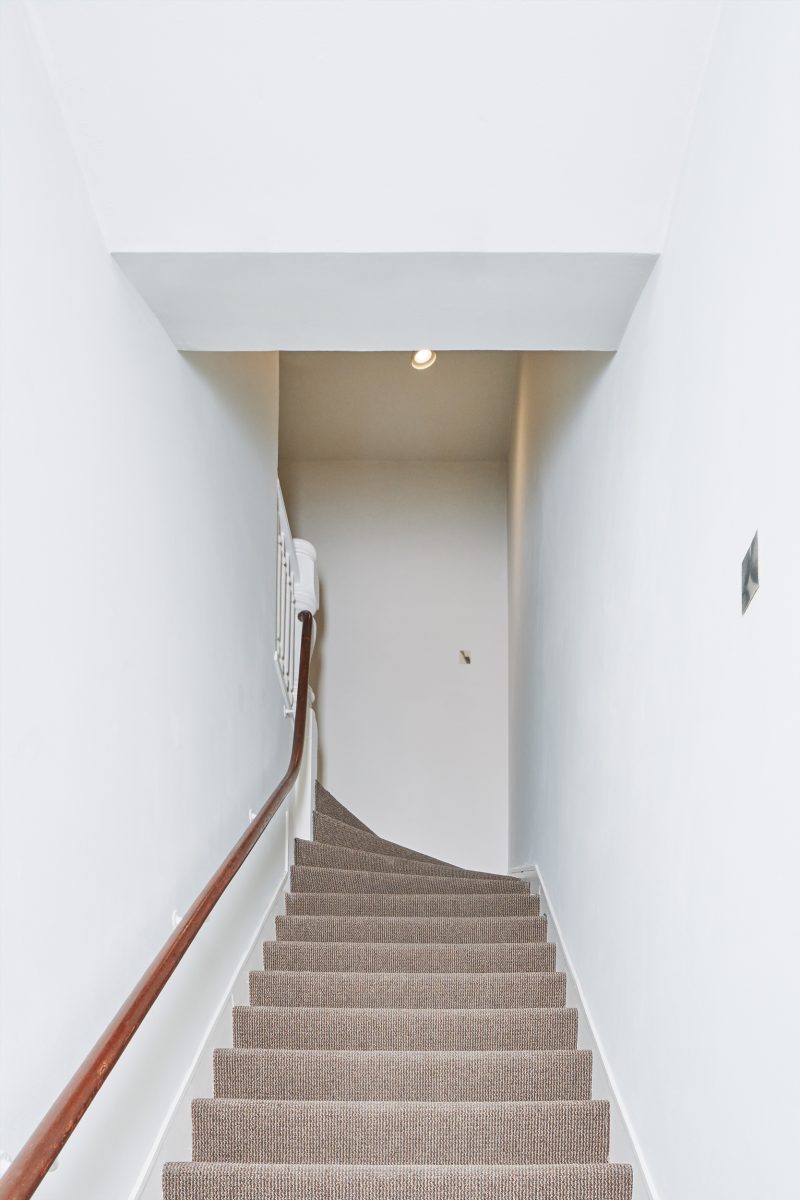 Photo of staircase hallway